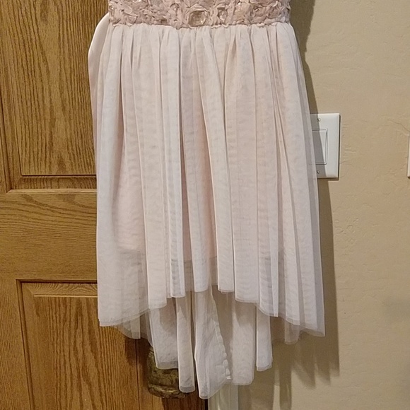 Zunie size 12 sleeveless floral High-Low dress - Picture 5 of 8